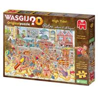 Jumbo Wasgij retro original 8 legpuzzel - vloed!, 1000st. - thumbnail