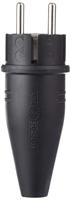 Showtec Rubber schuko stekker 230V/240V - thumbnail