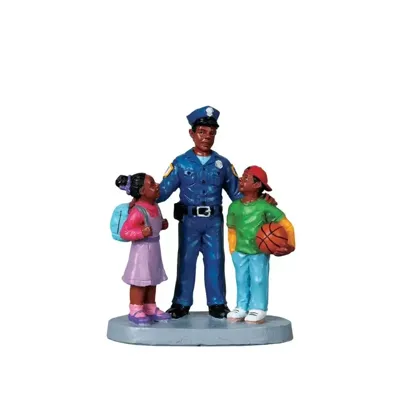 Lemax to protect and serve kerstdorp figuur type 3 Caddington Village 2009