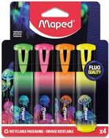 Markeerstift Maped Deepsea Paradise set à 4 kleuren - thumbnail