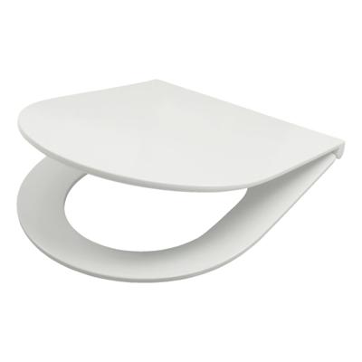 Wiesbaden Flatline toiletzitting softclose en quick release glans wit
