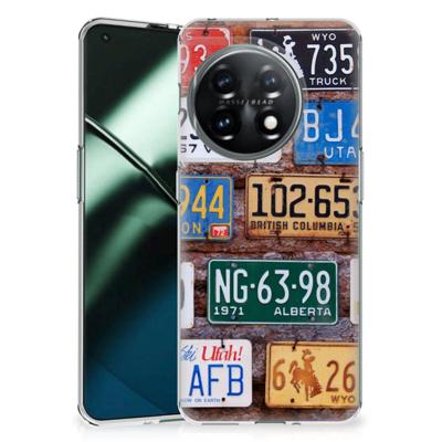 OnePlus 11 | Siliconen hoesje | met foto Kentekenplaten OnePlus 11 | Siliconen hoesje | met foto Kentekenplaten