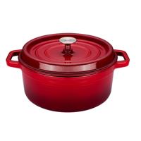 Sola Gietijzeren Braadpan 20 cm Rood/Oranje - thumbnail