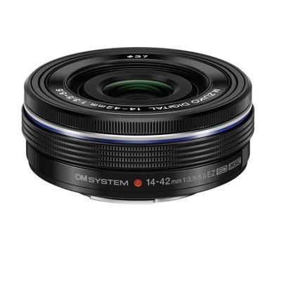 OM SYSTEM M.Zuiko Digital ED 14-42mm F/3.5-5.6 EZ Pancake zwart