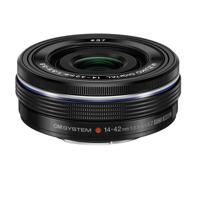 OM SYSTEM M.Zuiko Digital ED 14-42mm F/3.5-5.6 EZ Pancake zwart - thumbnail