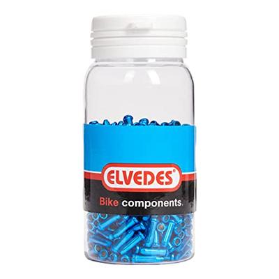 Pot a 500 antirafelnippels 2.3mm alu blauw