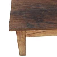 Salontafel 98x73x45 cm massief gerecycled hout - thumbnail