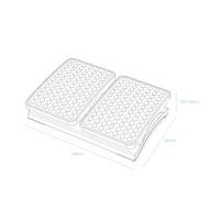 Voetensteun TooQ TQFR0604-B Zwart - thumbnail