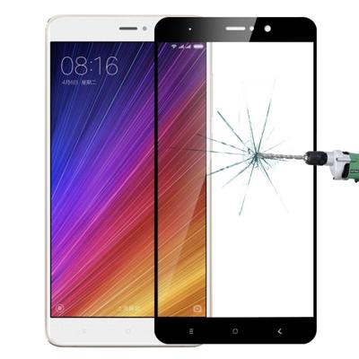 MOFI Xiaomi Mi 5s Plus 0.3mm 9H hardheid 2.5D Explosieveilig volledig scherm getemperd glas scherm Film(Black)