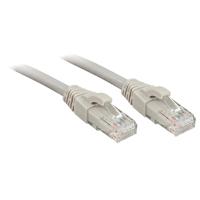 LINDY 45401 RJ45 Netwerkkabel, patchkabel CAT 6 U/UTP 0.50 m Grijs Snagless 1 stuk(s) - thumbnail