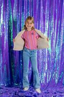 B.Nosy K3 Meisjes blouse - Bilie - Mermaid AOP - thumbnail