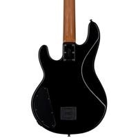 Sterling by Music Man DarkRay EB Black elektrische basgitaar met deluxe gigbag - thumbnail