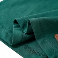Kindershirt met lange mouwen motorprint 116 groen - thumbnail