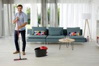 Vileda Ultramat Turbo XL mop/dweil Droog en nat Microvezel Zwart, Rood - thumbnail