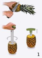 Ananassnijder Tescoma handy Wit Plastic - thumbnail