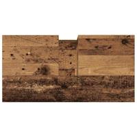 Badkamerkast 65x33x60 cm bewerkt hout oud houtkleurig - thumbnail