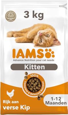 Iams Kitten kattenvoer met verse kip 2 x 3 kg - thumbnail