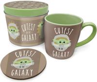 Star Wars The Mandalorian Mug with Coaster Cutest in the Galaxy - thumbnail