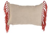 Kussen Home ESPRIT Terra cotta 50 x 15 x 30 cm - thumbnail