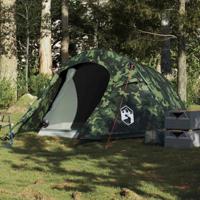 VidaXL Tunneltent 3-persoons waterdicht camouflage - thumbnail