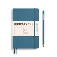 Leuchtturm Stone Blue, Softcover, Paperback (B6+), 123 p., plain - thumbnail