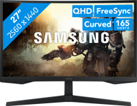 Samsung Odyssey G5 LS27CG552EUXEN Monitor Zwart - thumbnail