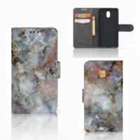 Nokia 3 Bookcase Marmer Grijs - thumbnail