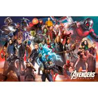 Poster Marvel - Avengers - Endgame Line Up 91,5x61cm - thumbnail