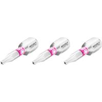 HAZET Bit 2223N-T8H/3 · 1/4 inch (6,3 mm) zeskant massief · Tamper resistant TORX®-profiel · 3-delig · SW T8H - thumbnail
