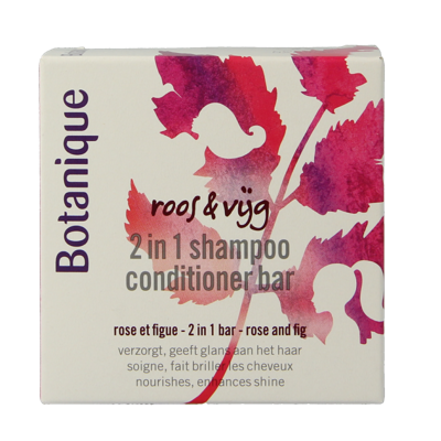 Botanique 2-in-1 Shampoo conditioner bar roos & vijg 100 Gram