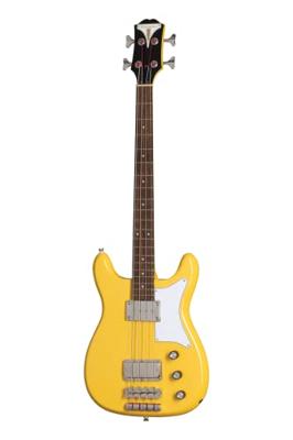Epiphone Newport Bass Sunset Yellow elektrische basgitaar