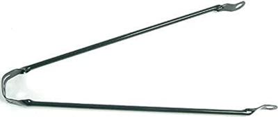 Spatbordstang Staal 28 Inch Zwart