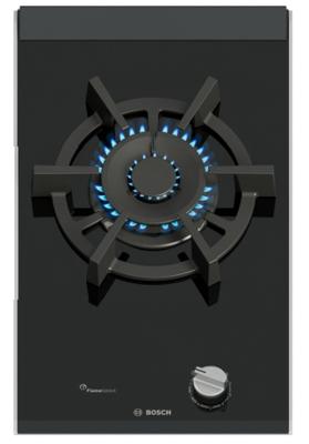 Bosch Serie 8 PRA3A6I10 kookplaat Zwart Ingebouwd 30 cm Gaskookplaat 1 zone(s)