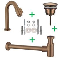 Wiesbaden Caral Victoria Fonteinkraanset Brons Koper - thumbnail