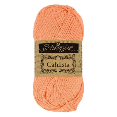 Scheepjes Cahlista 50g - 524 Apricot - Haakgaren / Breigaren