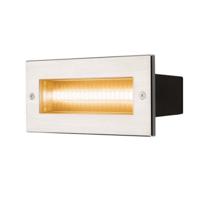 SLV Inbouw wandlampBrick 950 lumen metaalgrijs - 233650 - thumbnail