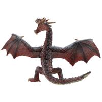 Bullyland Draak vliegende roodbruine (75591) - thumbnail
