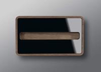 Sigel SI-VA202 Visitekaarthouder Walnoothout - thumbnail