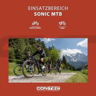 CONTEC sattel "sonic" ct saddle sonic 254 x 149mm