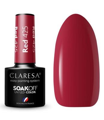 Claresa uv/led gellak 5ml red 425 rainbow explosion