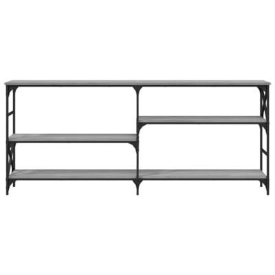 Wandtafel 180x29x76,5 cm bewerkt hout grijs sonoma eikenkleurig Wandtafel 180x29x76,5 cm bewerkt hout grijs sonoma eikenkleurig