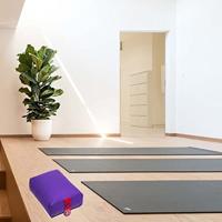 Yogi & Yogini Meditatiekussen Rechthoekig Katoen Violet - 7e Chakra - 38 x 28 x 15 cm - thumbnail