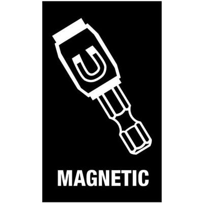 Wera Bithouder | 1/4 inch F 6,3 1/4 inch C 6,3 | snelwisselkop | lengte 52 mm | 1 stuk - 05053872001 - 05053872001 - thumbnail