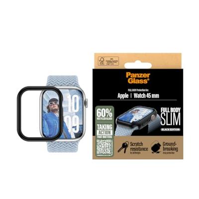 PanzerGlass Snappie Full Body Slim 3717 Screenprotector (glas) Apple Watch Series 10 1 stuk(s) Anti-vingerafdruk, Krasvast