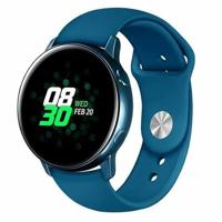 By Qubix - Rubberen sportband - Cyaan - Compatible met Xiaomi Redmi Watch 5 Active/Redmi Watch 5 Lite - Compatible Xiaomi bandje - thumbnail