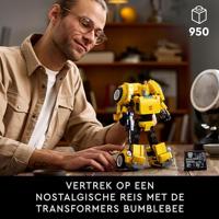 LEGO icons 10338 transformers bumblebee - thumbnail
