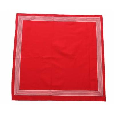 Boerenzakdoek Rood uni 55 x 55 cm - Rode zakdoek - HRBZ41 - HRBZ41