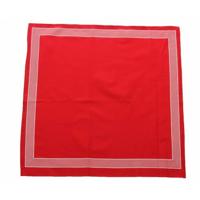 Boerenzakdoek Rood uni 55 x 55 cm - Rode zakdoek - HRBZ41 - HRBZ41 - thumbnail