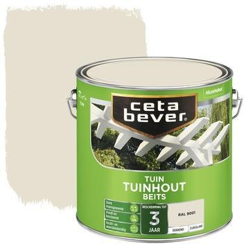 Cetabever Tuinhout Beits Dekkend Zijdeglans - RAL 9001