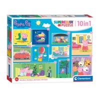 Clementoni puzzels peppa pig, 10in1 - thumbnail